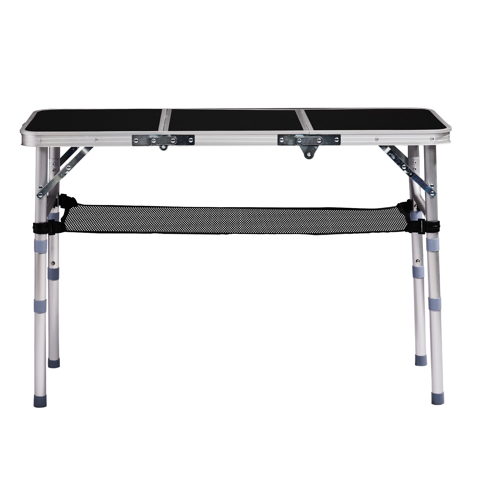 Outdoor Folding Camping Table, 3ft Portable Pinic Table with 3 Adjustable Height