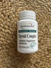 Transformation, Professional Protocol, Thyroid Complex, Glandular Supp. w/ herbs