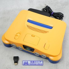 Nintendo 64 N64 HDMI MOD Yellow Blue Replacement Shell Console NUS-001 TESTED