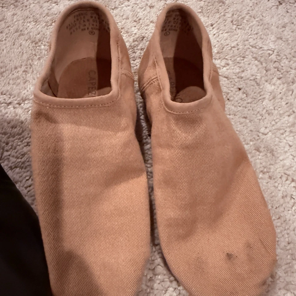 Zapato de jazz Capezio para mujer de lona EOS talla 7 (funciona pequeño) se adapta como 5,5 Carmel Foto 4 de 4