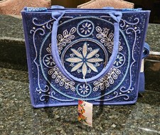 BEADED BAG AMERICA AND BEYOND NWT TOTE