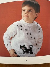 knitting pattern Children’s Jumper PDF – Boys & Girls Sweater 20–30in 950/951