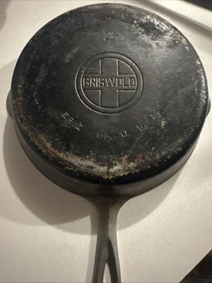 Griswold Cast Iron Skillet No 9 Chrome Plated