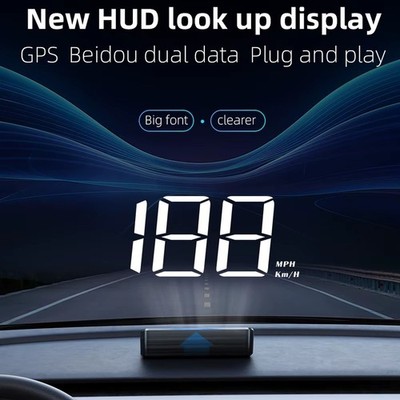 M2 GPS HUD Head Up Display Auto Tacho Windschutzscheibe KMH Digital