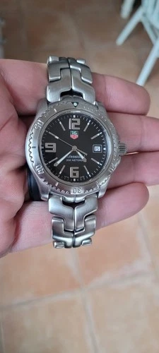 TAG Heuer WT1110.BA0550 Mens Link Series Professional Watch Black Silver BA0551 - Picture 4 of 13