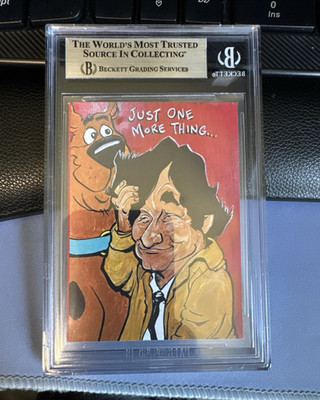 Scooby-Doo Sketch Hard Signed Auto Scott Innes BGS ''Just One More Thing...''