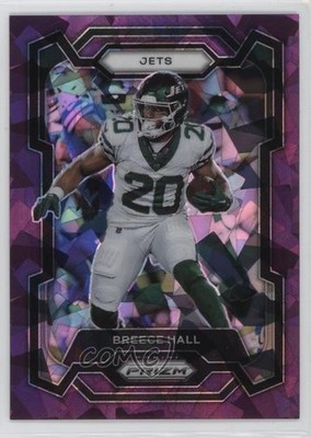 2023 Panini Prizm Purple Ice Prizm /225 Breece Hall #232 1rj5