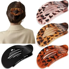 Flat Hair Clips Duckbill Large Claw Clips for Thick Medium Thin Hair Color 6