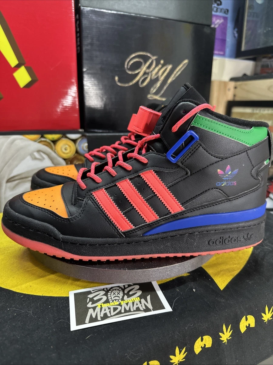 Adidas Forum Mid Black Multi nwot Buy Adidas Forum Mid  main image 4
