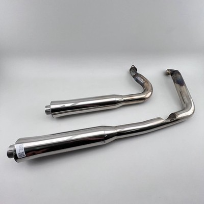 Falcon Yamaha XV 1600 Wild Star Auspuffanlage Krümmer Endtöpfe F1-27/e3 53343