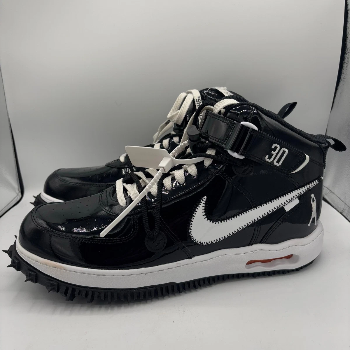Nike Off-White x Air Force 1 SP Leather Mid Sheed for Sale