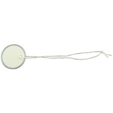 1-9/16" White Paper Tags with Strings 8 pcs. 