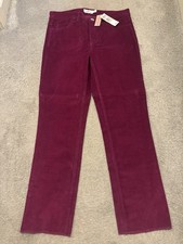 Vineyard Vines Women  s Corduroy Pants, Flat Front, Raw Hem, Size 28, New w/ Tag