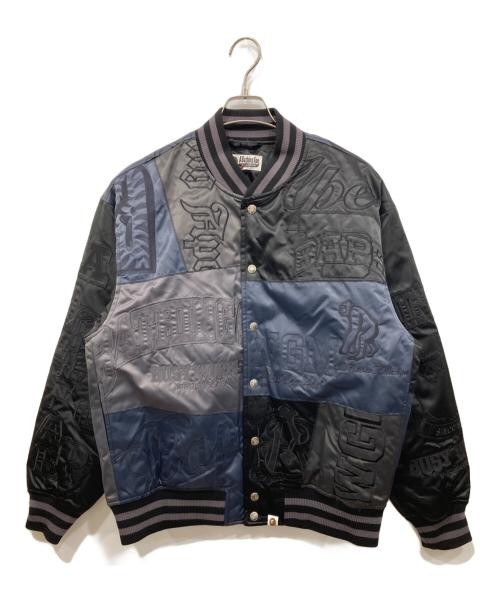 A Bathing Ape Patchwork Varsity Jacket / Men's Size M