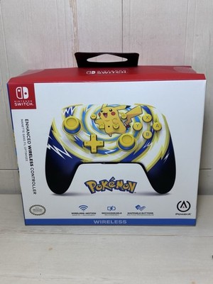 PowerA Enhanced Wireless Controller for Nintendo Switch Pikachu Vortex Brand New