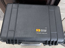 Pelican 1500 Hard Case w/ Foam Insert, Rugged Black Plastic, Camera Fit