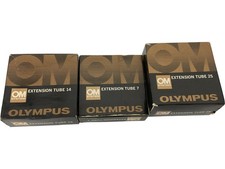 Olympus OM System Extension Tubes 7 14 25 Set Camera Photography