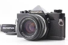 [ Near MINT ] Olympus OM-1 35mm SLR Film Camera Zuiko MC Auto-S 50mm f/1.8 JAPAN