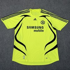 Vintage Adidas Chelsea 2007/08 Away Football Shirt Soccer Jersey 2XL Samsung