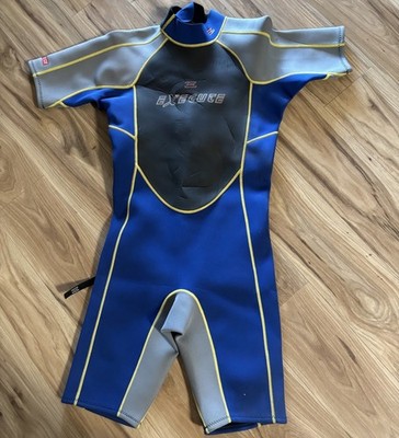 Execute Wetsuit Men s Size ML Blue Gray Black 