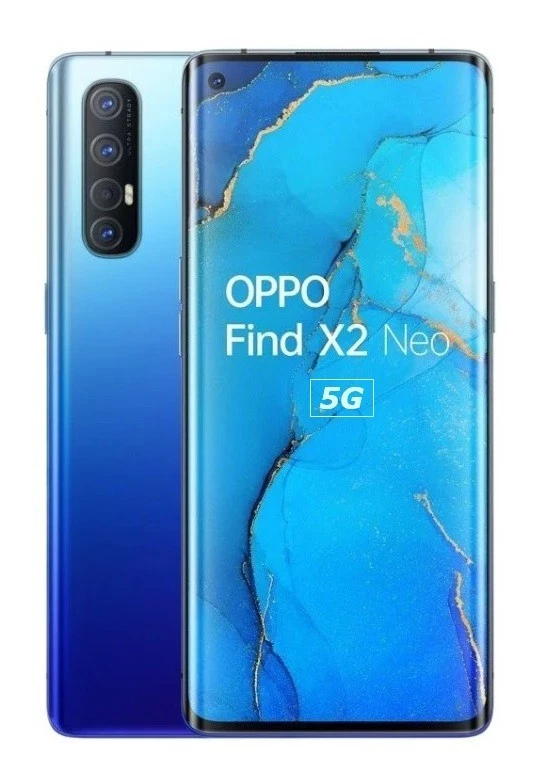 Oppo Find X2 Neo 5G CPH2009 6,4" Starry Blue 256GB 48MP AMOLED Handy - Bild 1 von 1