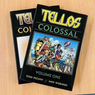 ⭐ TELLOS COLOSSAL Vol. 1 2 ⭐ Dezago / Wieringo US Image Hardcover (English)
