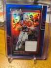 2025 Donruss Optic Drake Maye Blue Hyper (RAW)