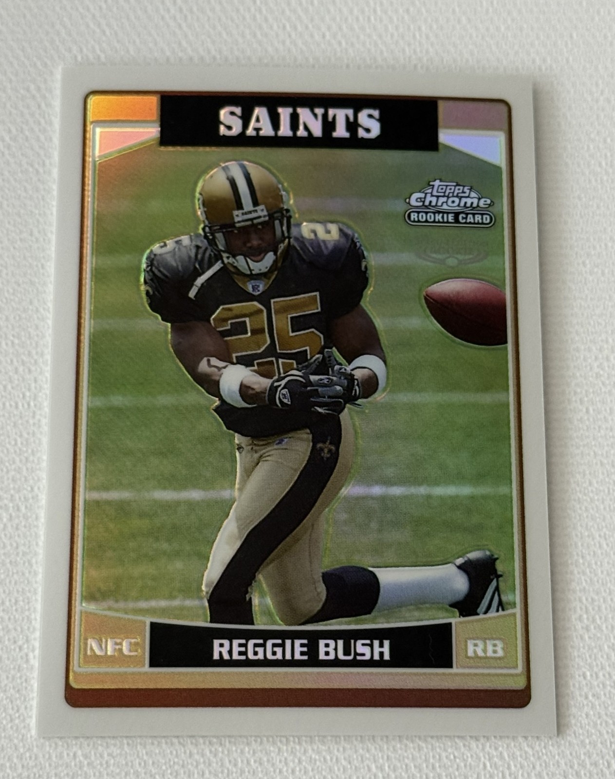 2006 Reggie Bush Topps Chrome Special Edition Refractor #221 RC Rookie