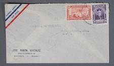 Mayfairstamps Ecuador Guayaquil to Philadelphia PA Cover ccb_48003