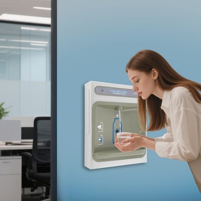 110V 60Hz Wall Mounted Bottle Filling Station Induction Instant Water Dispenser