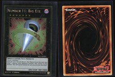 YU-GI-OH NUMBER 11: BIG EYE PGL3-EN063 GOLD RARE NM 1st Edition