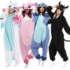 Animal Kigurumi Pyjamas Halloween Adult Kids Cartoon Pajama Cosplay Party XXL