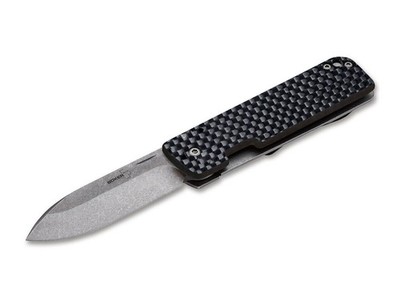 Boker Plus Lancer 42 Folding Knife, Carbon Fiber Handles 01BO467