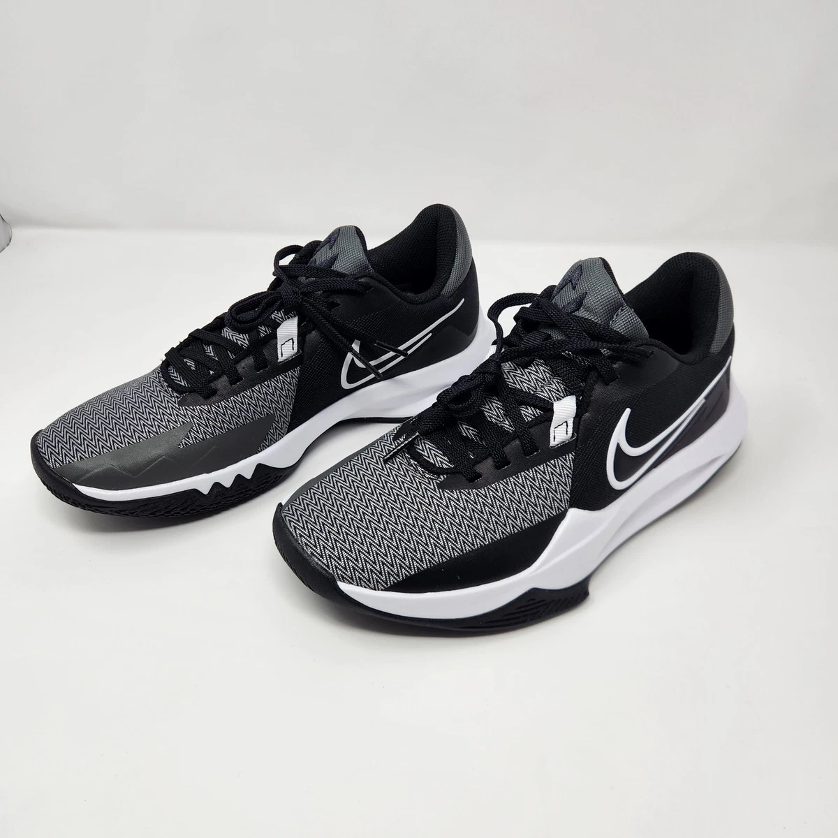Nike Precision Men’s Black and White Athletic Tennis Shoes Amazon.com | Nike Men main image 2