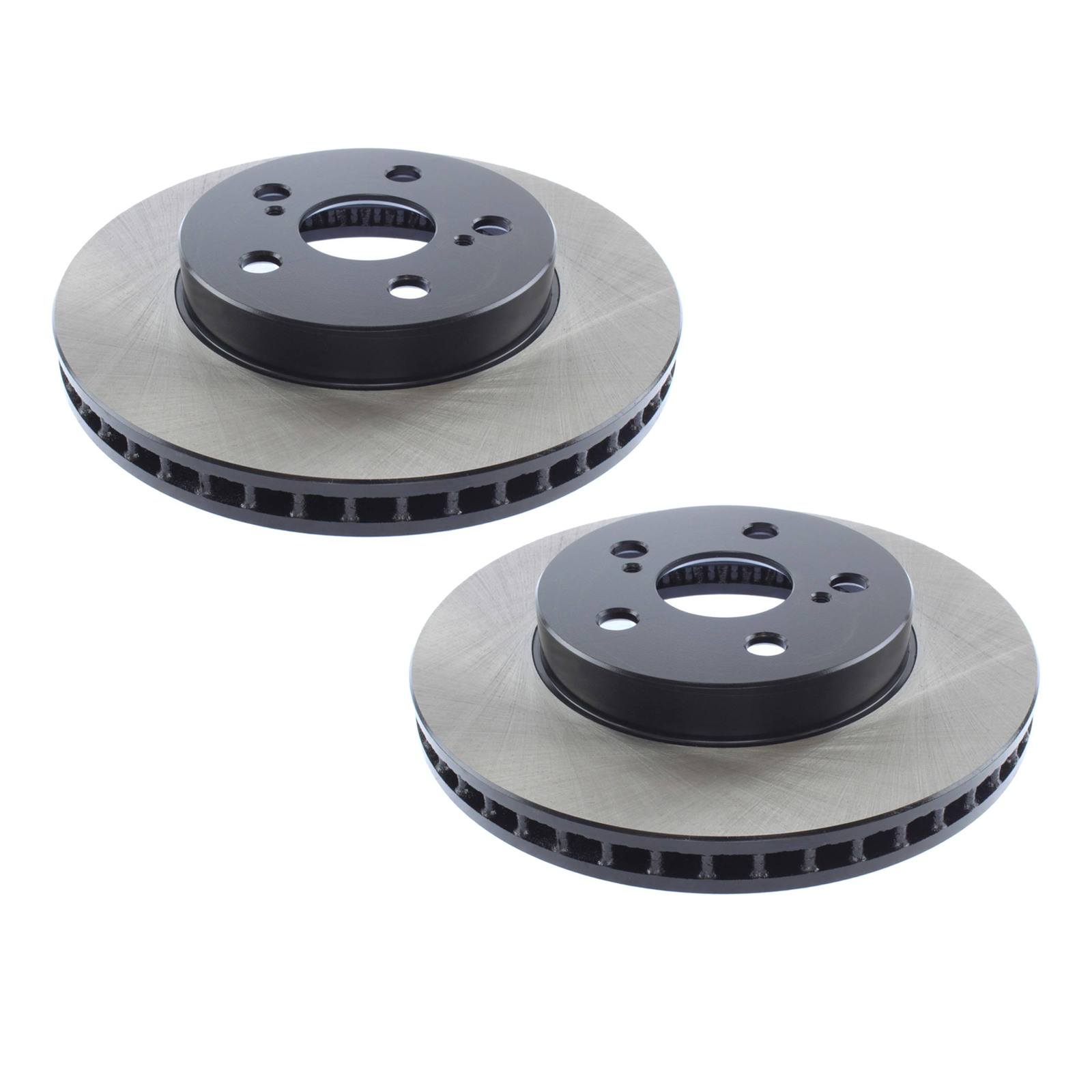 Genuine Pair Set Of 2 Front 255mm Disc Brake Rotors For Toyota Corolla