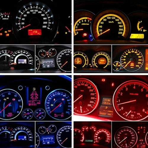 20X T10 BA9S 168 1816 LED Instrument Panel Gauge Cluster Dash Light Bulbs 194 57 - Picture 2 of 27