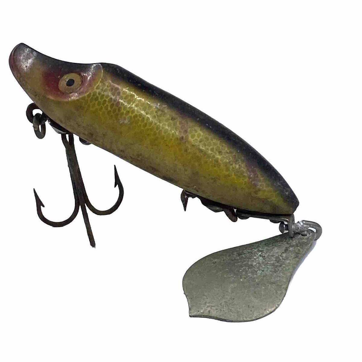 Vintage HEDDON Fishing Lure Flap-Tail Jr. Lure Hard To Find Vintage HEDDON Fishing Lure Flap-Tail Jr. Lure Hard To Find