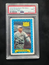 1970 Rold Gold Pretzels Baseball Greats "Honus Wagner" #9 PSA 9 Gem Mint