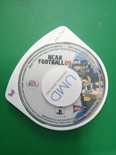 NCAA Football 09 (Sony PSP, 2008) Disc Only - Picture 1 of 1