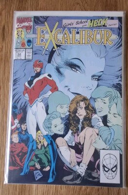 EXCALIBUR #32 Vol.1, Marvel Comics, 1988 High Grade 9.8 