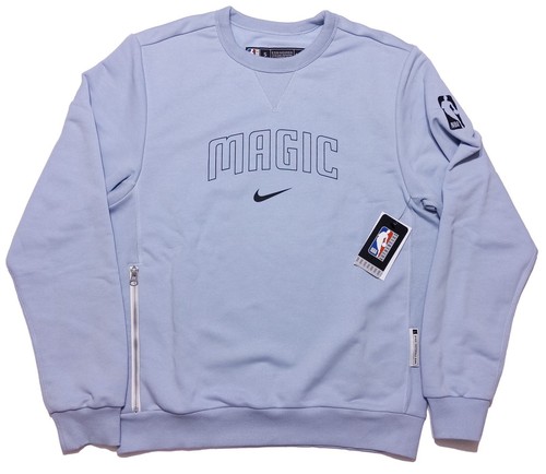 NIKE Orlando Magic NBA Felpa Girocollo Azzurro Uomo Small S ~ Nuova - Foto 1 di 10