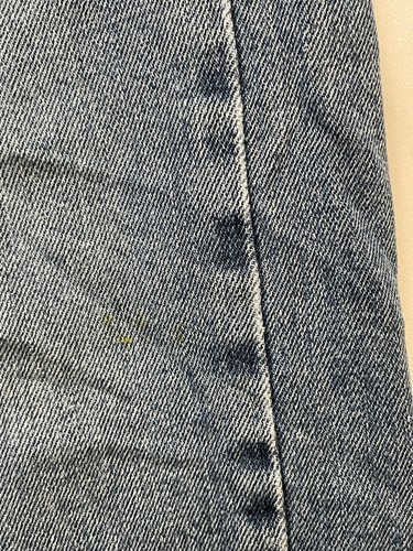 Levi's Jeans Hombre 34 x 30 505 Recto Desgastado Trabajo Azul - Imagen 8 de 15