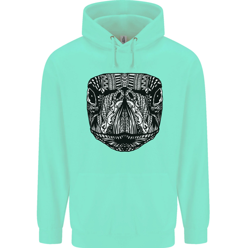 Turtle Mandala Art Tortoise Childrens Kids Hoodie - Picture 26 of 88