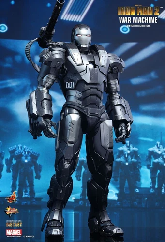 Iron Man II escala 1/6 - Máquina de guerra diecast - COMO NUEVA EN CAJA