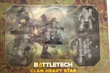 Battletech Clan Heavy Star Catalyst Kickstarter New Unopened 35730