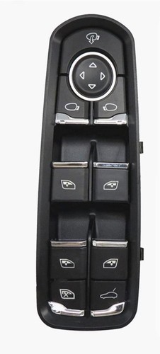 ✅ Commutateur Fenêtres À L'Avant Gauche pour Porsche Cayenne 92A Macan 95B ✅ - Photo 1 sur 10