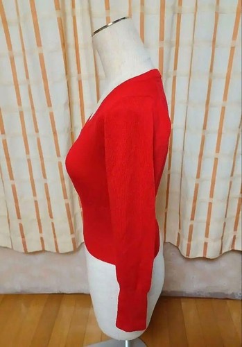 Vivienne Westwood Años 90 Antiguo Etiqueta Roja Milán Vintage Tejido M - Imagen 4 de 10