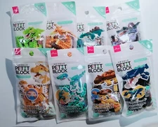 Daiso Petit block Dinosaur series  8packs tyrannosaurus Baby etc.  From Japan