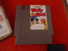 Wacky Races (Nintendo Entertainment System NES, 1992) COMPLETE w/ Box manual 