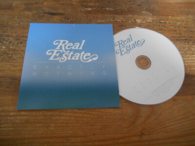 CD Indie Real Estate - Exactly Nothing (1 Song) Promo DOMINO REC cb